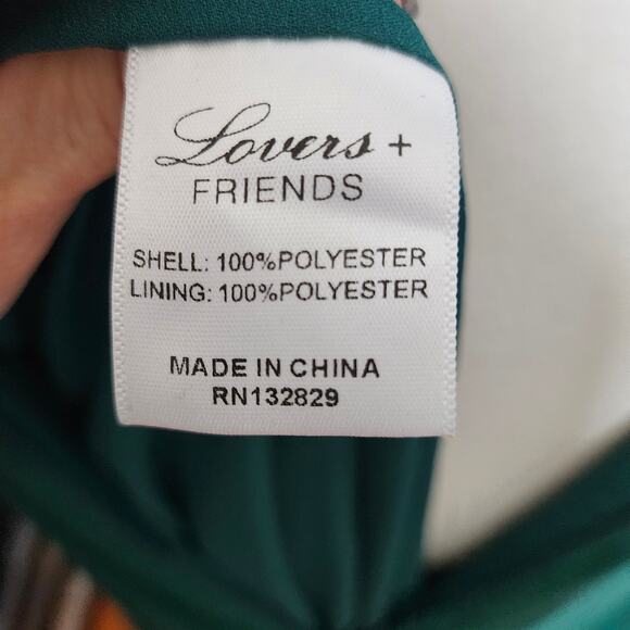 Lovers + Friends Kayden Gown in Green - Picture 9 of 10